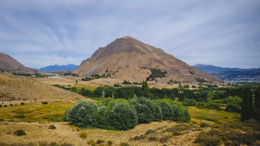 Views of the valley from Esquel to Nahuel Pan on the Old Patagonian Express.