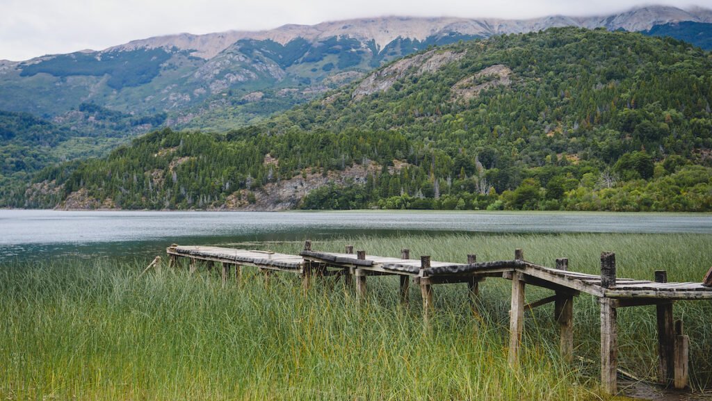 Views of Los Alerces - lakes and mountains galore!