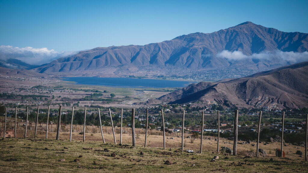 Tafi del Valle and La Angostura Lake in Tucuman, Argentina 