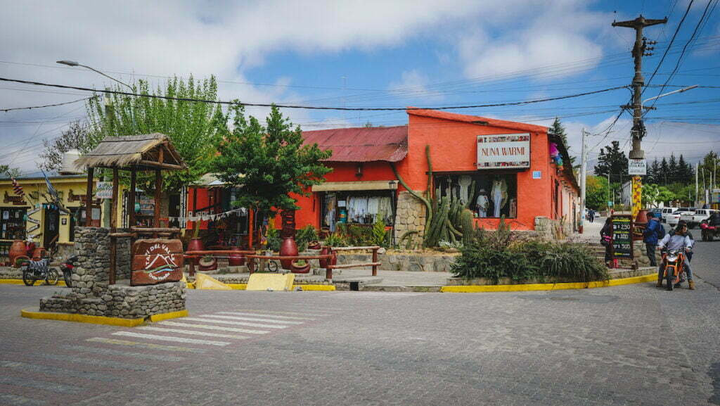 Town of Tafí del Valle in Tucumán, Argentina 