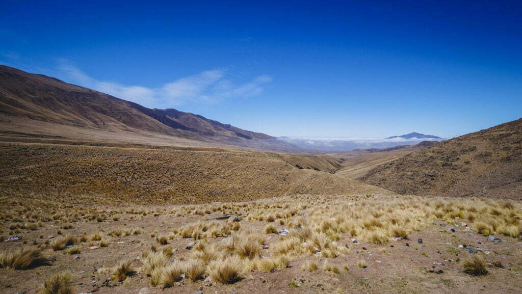 Views of Mirador el Infiernillo in Tucumán, Argentina 