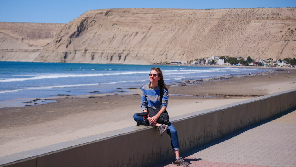 Visiting Rada Tilly - the southernmost beach resort town in South America. 