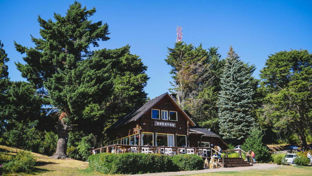 Arrayan tea house in San Martin de Los Andes 