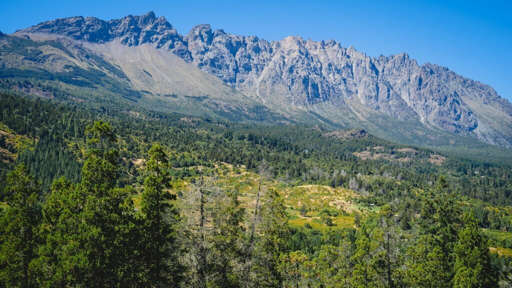 One of the best things to do in El Bolson, Argentina is to go hiking and enjoy the epic mountain views.
