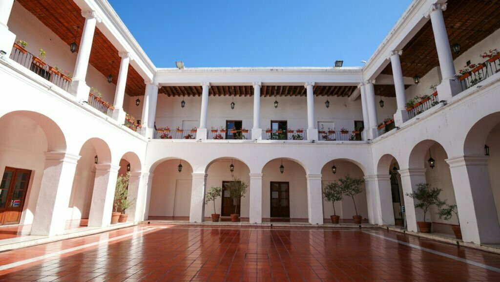 El Cabildo or old town hall in Cordoba, Argentina 