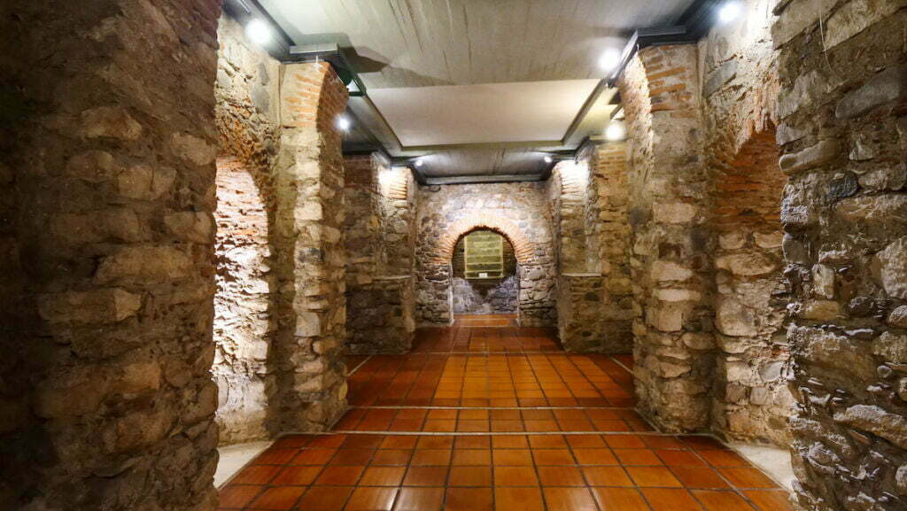 The Jesuit Crypt sits underneath the modern city of Cordoba, Argentina 