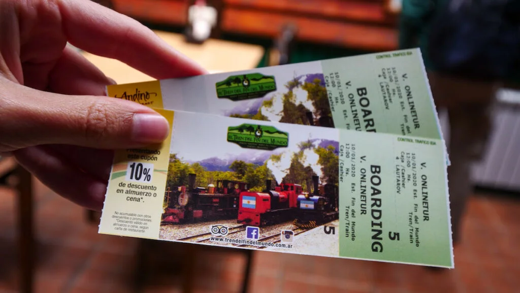 Booking End of the World Train Tickets in Ushuaia, Argentina Booking End of the World Train Tickets in Ushuaia, Argentina