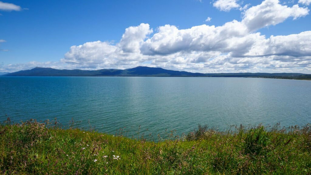 Views of Lago Fagnano from Hostería Kaiken