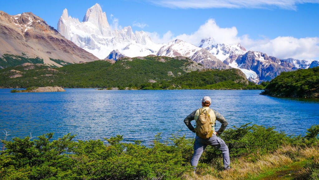 Patagonia hiking trip views of Mount Fitz Roy in El Chalten