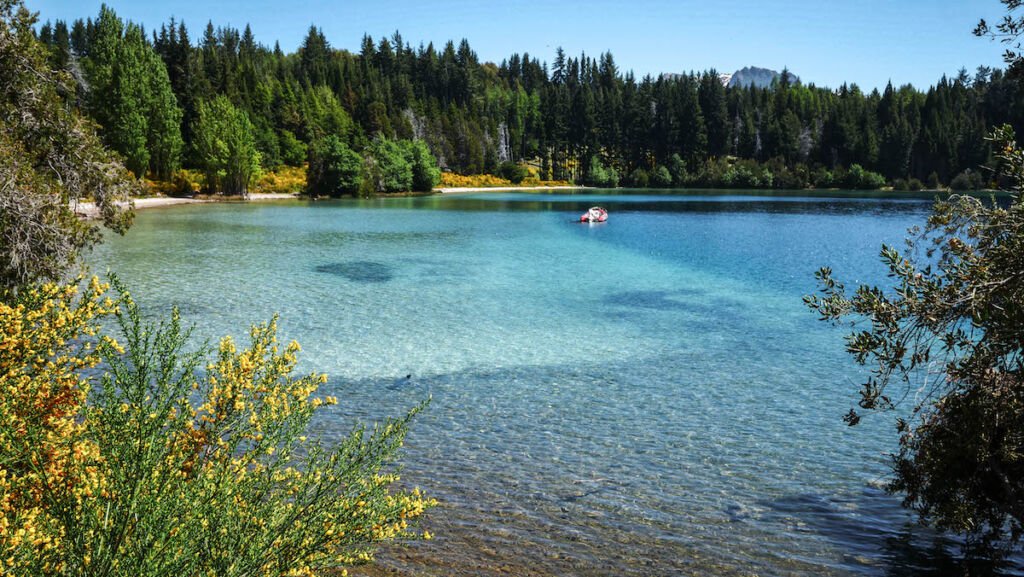 Isla Victoria is an easy day trip from Bariloche with crystalline beaches 