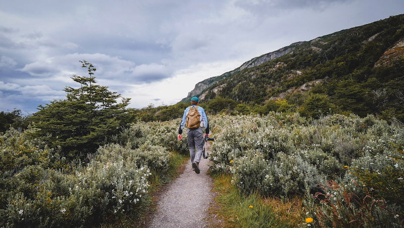 Hiking in Tierra del Fuego National Park is one of the main attractions in Ushuaia 