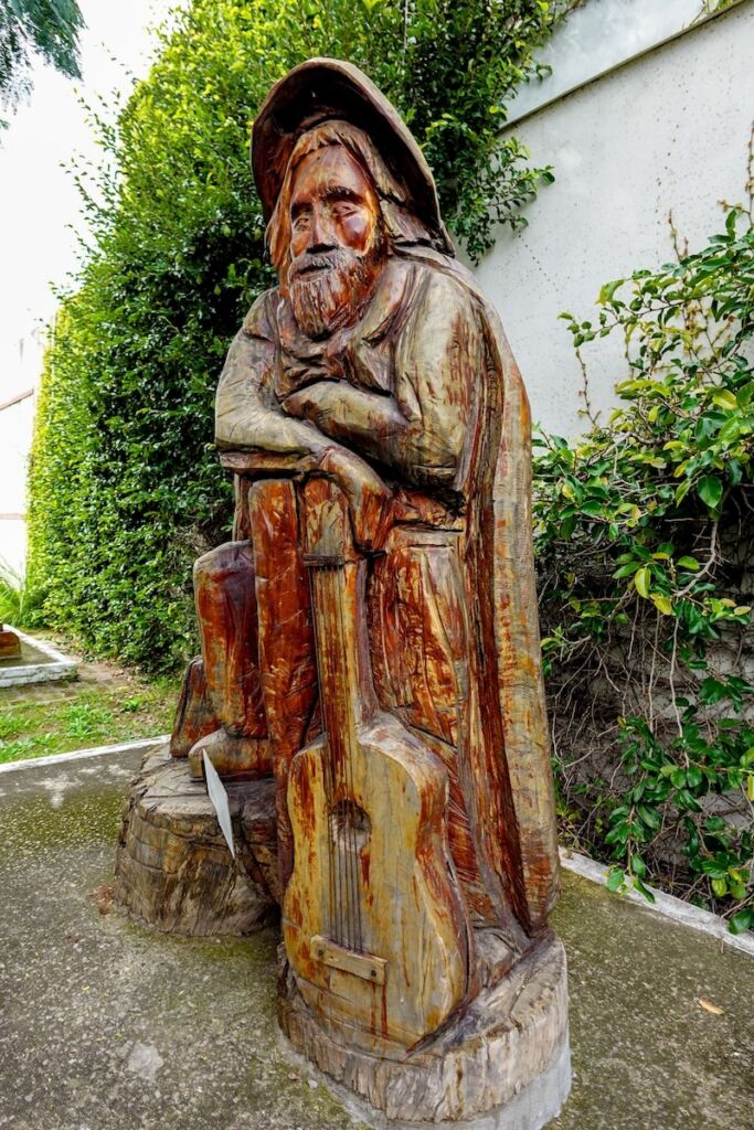 Gaucho Sculpture by Gasparini in San Antonio de Areco Argentina 