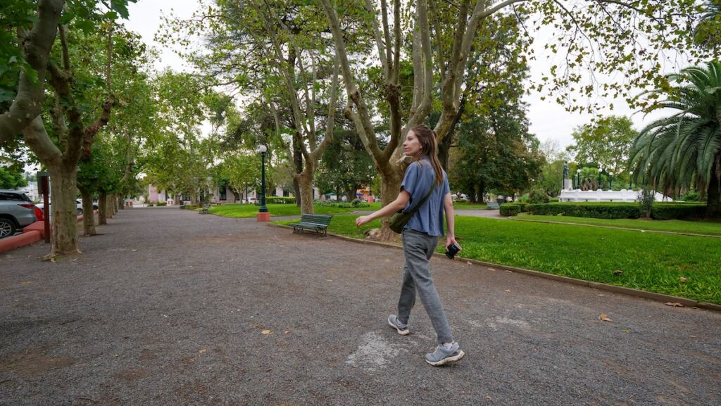 Plaza Ruiz de Arellano is the central square in San Antonio de Areco.