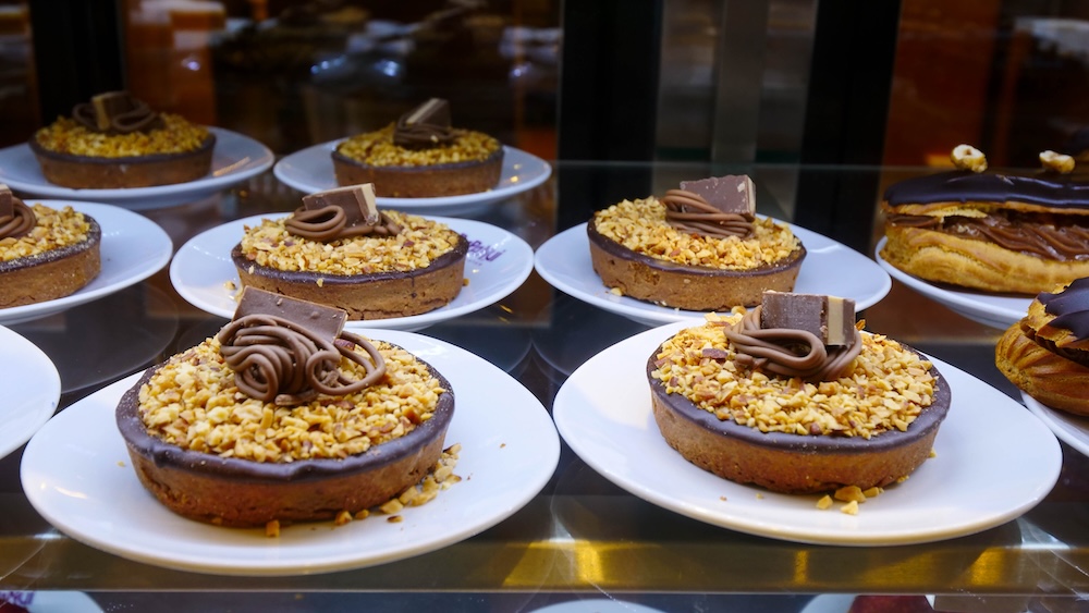 Chocolate desserts at Rapa Nui, Bariloche 