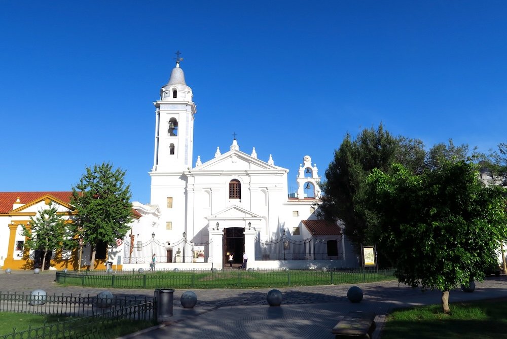 Basilica Nuestra Señora del Pilar, or Our Lady of Pilar Basilica, in Recoleta, Buenos Aires