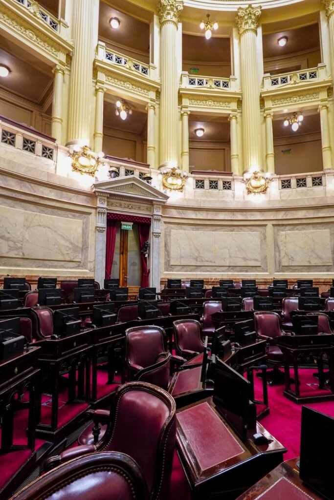 Chamber of Deputies at the National Congress of Argentina in Buenos Aires