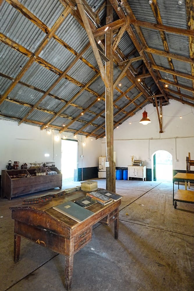 Some of the estancia's historic buildings are filled with antiques.